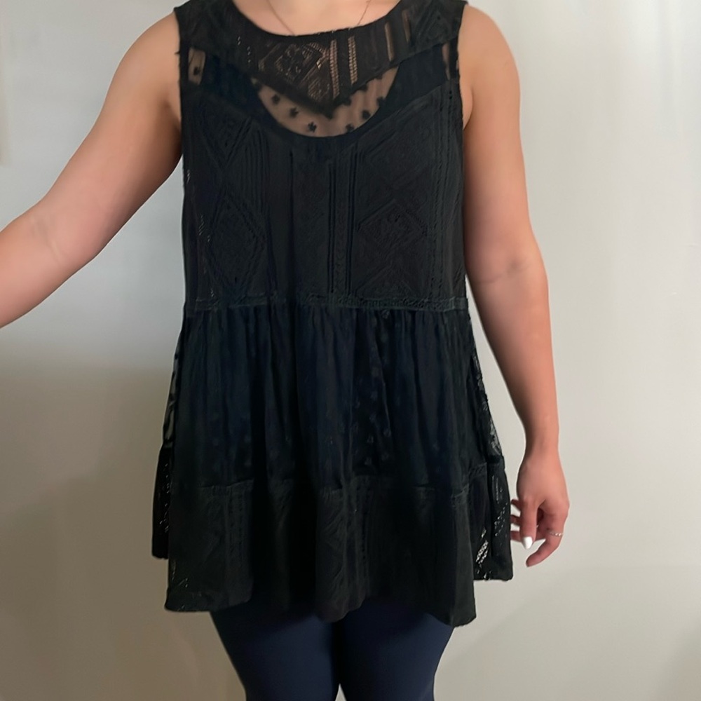 Lace tunic